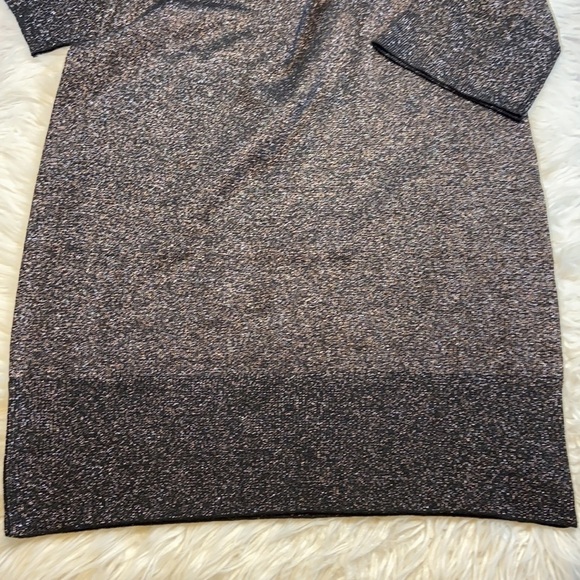 NWT Cooper St Metallic Shimmer Mockneck Alice Knit Dress sz S - Picture 7 of 9